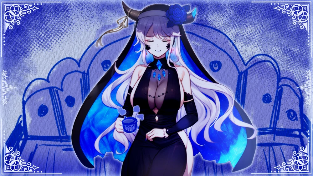 图片[2]-安卓+电脑【互动SLG全CV】我与苍蓝之森的盲眼魔女 新作 步-大壮游戏