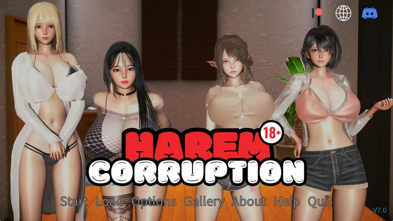 图片[1]-安卓+电脑【SLG动态】后宫腐化 Harem Corruption v7.0 步-大壮游戏
